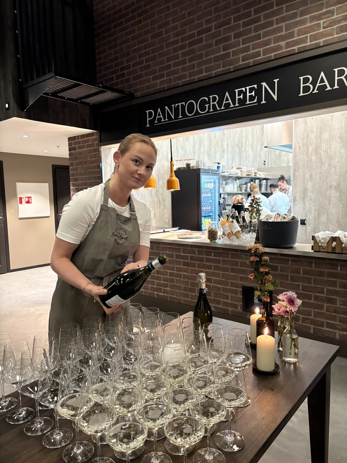 Skjenking ved Pantografen Bar